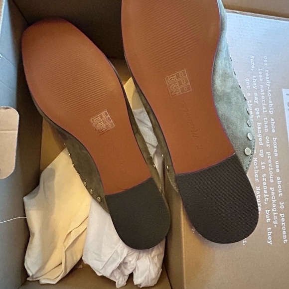 Madewell The Greta Ballet Flat Mule - Picture 3 of 3